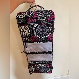 Vera Bradley travel toiletries bag very convenient when traveling